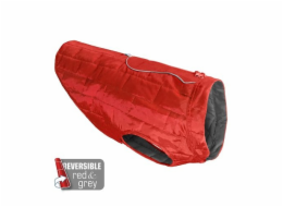 Kurgo® Loft Nepromokavá bunda pro psy Chili Red/Charcoal XL