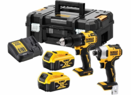 SADA NÁŘADÍ POWER TOOL COMBO DEWALT DCK2062M2T (DCD709+DCF809) 18V 2X4,0AH