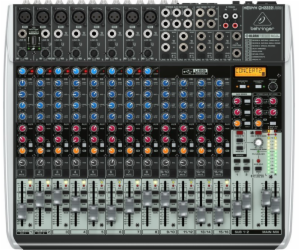 Behringer QX2222USB audio mixer 22 channels