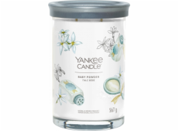 Svíčka ve skleněném válci Yankee Candle, Dětský pudr, 567 g