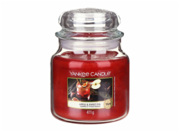 Yankee Candle Yankee Candle Apple & Sweet Figs Průměrná 411g sklenice