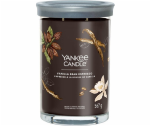 Svíčka ve skleněném válci Yankee Candle, Espresso s vanil...