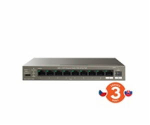 Tenda TEG1110PF-8-102W 9xRJ45 1xSFP Gigabit Switch 8xPoE ...