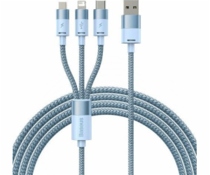 Kabel USB 3v1 Baseus řady StarSpeed, USB-C + Micro + Ligh...