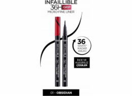 L OREAL_Paris Infaillible Grip 36h Microfine Brush Eyeliner 01 Obsidian Black 0,4g