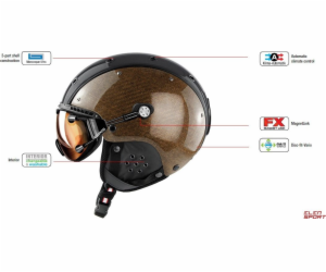 Casco  KASK SP-3 Limited FLAX hnědá L 58-62