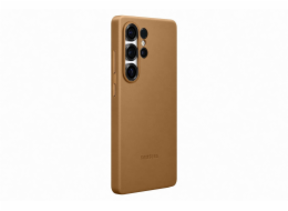 Samsung Ochranný kryt z veganské kůže pro Galaxy S25 Ultra Brown