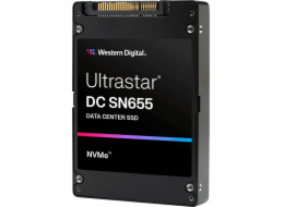 Dysk SSD Western Digital Ultrastar SN655 WUS5EA1A1ESP7E1 15.36TB U.3 PCI SE 0TS2460 (DWPD 1)