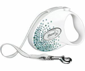 FLEXI Glam Splash Leaf with Swarovski crystals M - Dog Re...