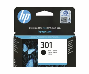 HP Ink Cartridge - CH561EE - No.301 - black - 3ml