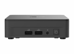 ASUS NUC 13 Pro Slim Kit RNUC13L5KI300000I - Barebone - mini PC 1 x Core i3 i3-1315UE / až 4.5 GHz - RAM 0 GB - grafika Intel Iris Xe Graphics - Bluetooth 5.3, IEEE 802.11ax (Wi-Fi 6E), Gigabit Ethern