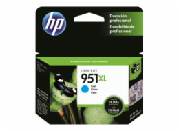 HP 951XL - 24 ml - Vysoká výtěžnost - azurová - originální - inkoustová cartridge - pro Officejet Pro 251dw, 276dw, 8100, 8600, 8600 N911a, 8610, 8615, 8620, 8625, 8630