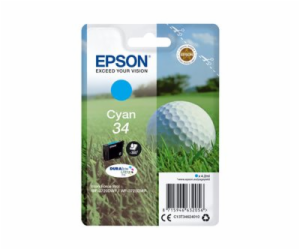 Epson 34 - 4.2 ml - azurová - originální - blistr s RF / ...