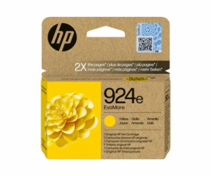 HP 924e EvoMore - Žlutá - originální - inkoustová cartrid...