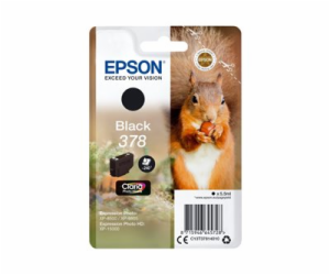 Epson 378 - 5.5 ml - černá - originální - blistr s RF / a...