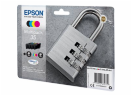 Epson 35 Multipack - 4-balení - černá, žlutá, azurová, purpurová - originální - blistr s RF / akustickým alarmem - inkoustová cartridge - pro WorkForce Pro WF-4720, WF-4720DWF, WF-4725DWF, WF-4730, WF