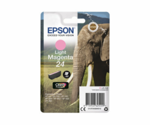 Epson 24 - 5.1 ml - světlá fialová - originální - blistr ...