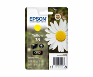 Epson 18 - 3.3 ml - žlutá - originální - blistr s RF / ak...