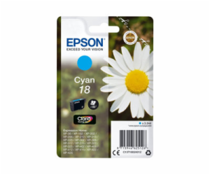 Epson 18 - 3.3 ml - azurová - originální - blistr s RF / ...