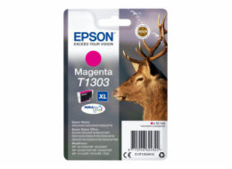 Epson T1303 - Velikost XL - purpurová - originální - blistr s RF / akustickým alarmem - inkoustová cartridge - pro Stylus Office BX535, BX630, BX635, BX935; WorkForce WF-3520, 3530, 3540, 7015, 7515, 