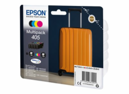 Epson 405 Multipack - 4-balení - černá, žlutá, azurová, purpurová - originální - blistr s RF / akustickým alarmem - inkoustová cartridge - pro WorkForce WF-7310, 7830, 7835, 7840; WorkForce Pro WF-382