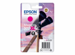 Epson 502XL - 6.4 ml - Vysoká kapacita - purpurová - originální - blistr s RF / akustickým alarmem - inkoustová cartridge - pro Expression Home XP-5100, XP-5150; WorkForce WF-2860, WF-2865DWF, WF-2880