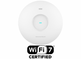 Grandstream GWN7670 AP, Wi-Fi 7, 802.11be, 2x2:2 MIMO s MLO, 4KQAM, MRU, 2x 2,5G Ethernet WAN/LAN