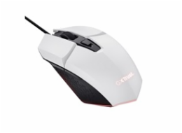 TRUST myš GXT 109W FELOX Gaming Mouse, optická, USB, bílá