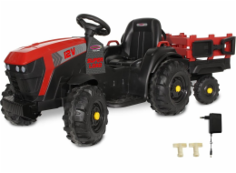 Jamara  Ride-on Tractor Super Load s Anhänger 12V rot