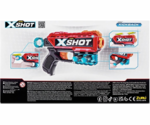 ZURU XSHOT Excel - Blaster zpětného rázu se šipkami, Dart...