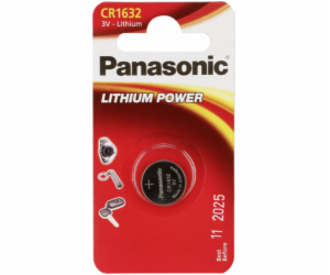 1 Panasonic CR 1632 Lithium Power