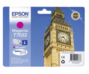 Epson cartridge L cervena T 703 WorkForce Pro       T 7033