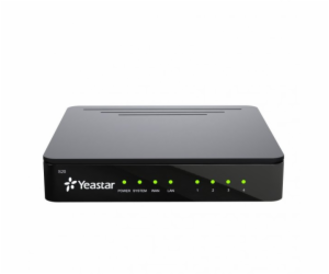 Yeastar S20, IP PBX, až 4 porty, 20 uživatelů, 10 hovorů