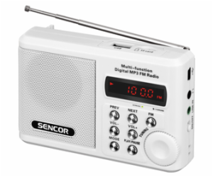 Radiopřijímač Sencor SRD 215 W