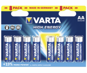 1x8 Varta High Energy Mignon AA LR 6