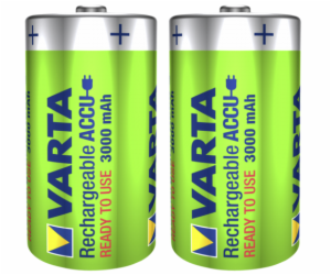 1x2 Varta Rechargeable Aku C Ready2Use NiMH Baby 3000 mAh