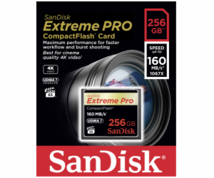 SanDisk Extreme Pro CF 256GB 160MB/s (SDCFXPS-256G-X46)