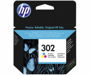 HP F6U65AE cartridge 3-barvy c. 302