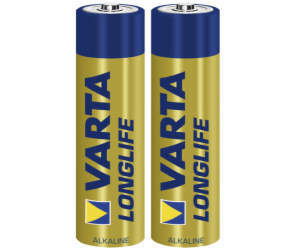 VARTA Longlife, typ AA, 14 mm, sada 4 ks Alkalická baterie 