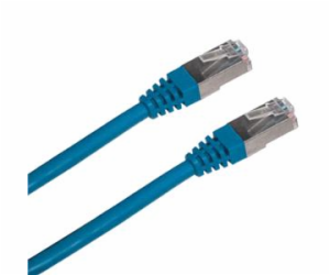 Patch cord FTP cat5e 2M modrý