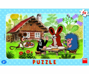 Dino Puzzle Krtek na návštěvě