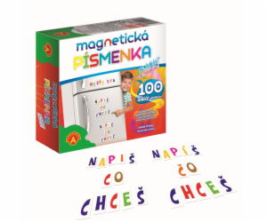 Magnetic letters for the ALEXANDER p8 refrigerator