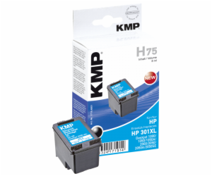 KMP H75 cartridge cerna kompatibilni s HP CH 563 EE