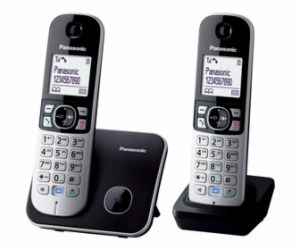 Telefon Panasonic KX TG6812FXB DUO DECT