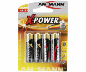 1x4 Ansmann Alkaline Mignon AA X-Power