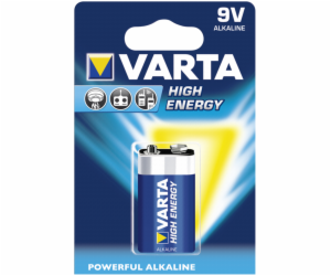 50x1 Varta High Energy 9V block 6 LR 61            PU mas...