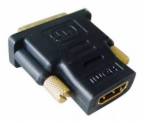 GEMBIRD redukce HDMI-DVI-D F/M,zlacené kontakty, černá