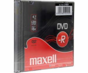 DVD-R 4,7GB 16x 1PK SC MAXELL