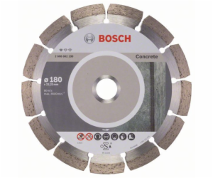 Diamantový řezný kotouč Bosch Standard pro beton, O 180 mm