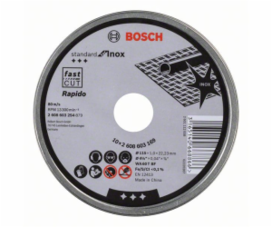 Bosch rezny kotouc rovny pro Inox Rapido in Dose 10x115,1mm